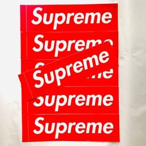 Supreme Bogo Stickers